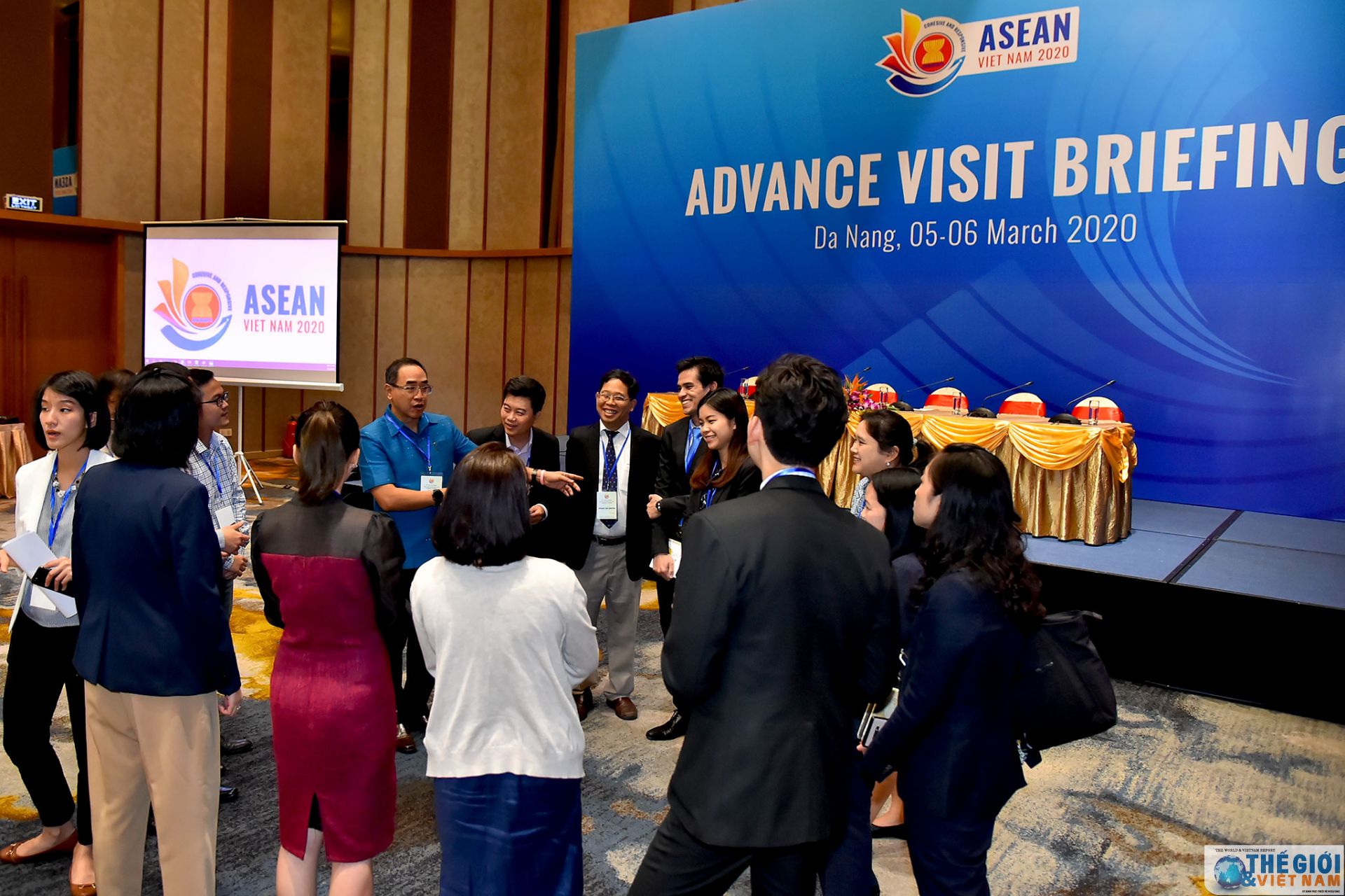 bo ngoai giao thong tin cho doan tien tram cac nuoc chuan bi cho hoi nghi cap cao asean 36