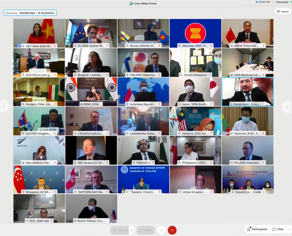 Kỷ niệm 25 năm thành lập Diễn đàn Hợp tác Á-Âu: ASEM cam kết thúc đẩy chủ nghĩa đa phương nhằm giải quyết các thách thức toàn cầu