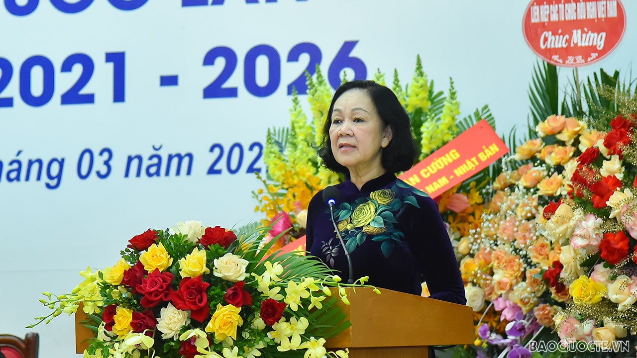 The Vietnam-Japan Friendship Association successfully organized the VII Congress for the term 2021-2026
