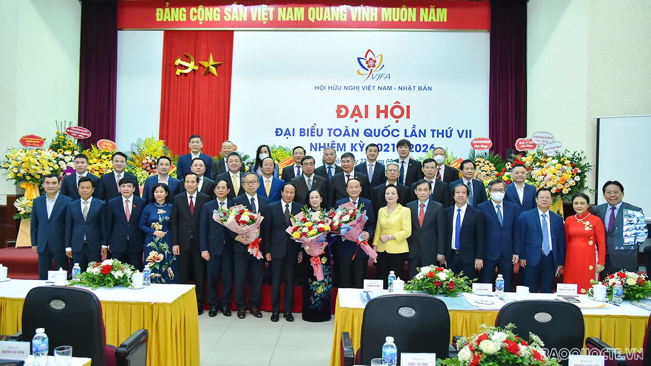 The Vietnam-Japan Friendship Association successfully organized the VII Congress for the term 2021-2026