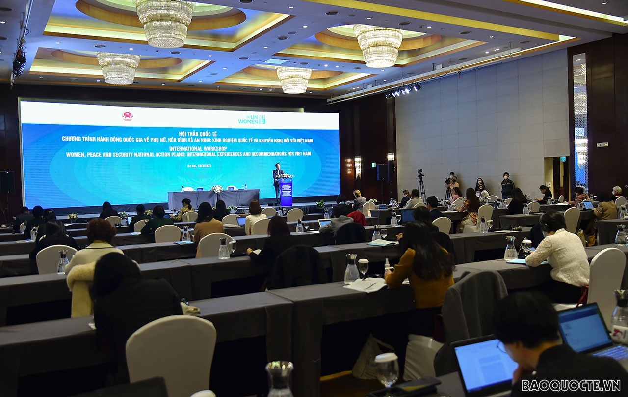 Cam kết mạnh mẽ và nhất quán của Việt Nam nhằm thúc đẩy vai trò của phụ nữ