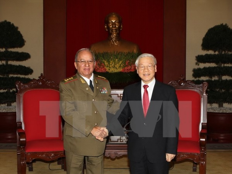 Bộ trưởng Quốc phòng Cuba đánh giá cao chuyến thăm Việt Nam tin nhap 20170414233433