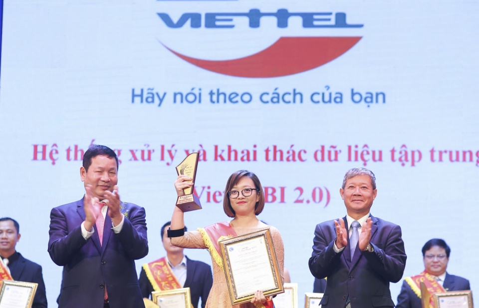 Làm chủ Big Data, sản phẩm Viettel lọt Top 10 giải thưởng xuất sắc nhất