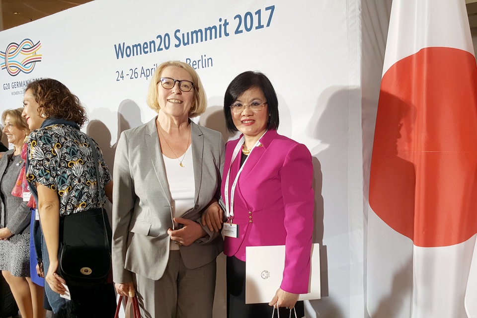 Việt Nam dự Thượng đỉnh Phụ nữ G20 tại Đức viet nam du thuong dinh phu nu g20 tai duc