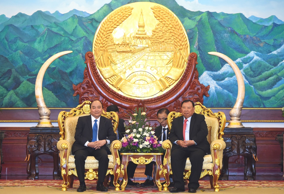 thu tuong nguyen xuan phuc ket thuc chuyen tham chinh thuc chdcnd lao