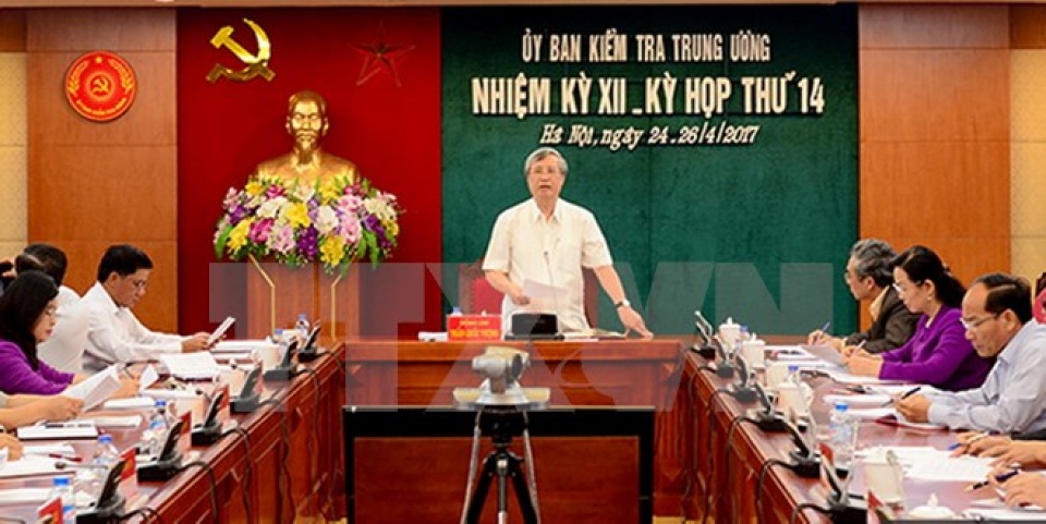 uy ban kiem tra trung uong ket luan ve hang loat ca nhan sai pham