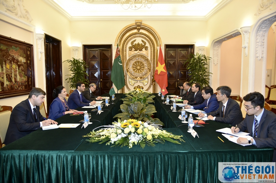 tham van chinh tri giua hai bo ngoai giao viet nam turkmenistan