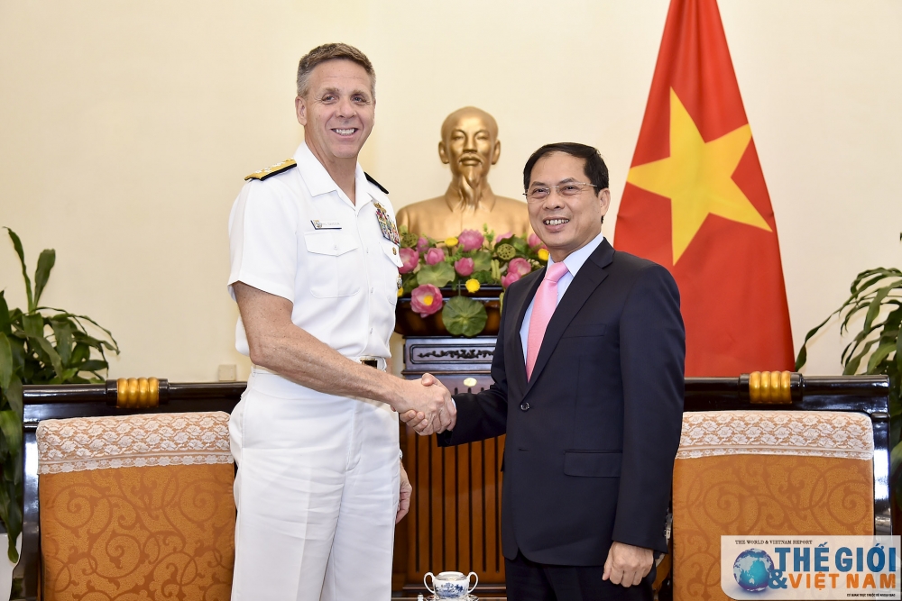 thu truong thuong truc bui thanh son tiep do doc philip s davidson tu lenh bo tu lenh an do thai binh duong hoa ky