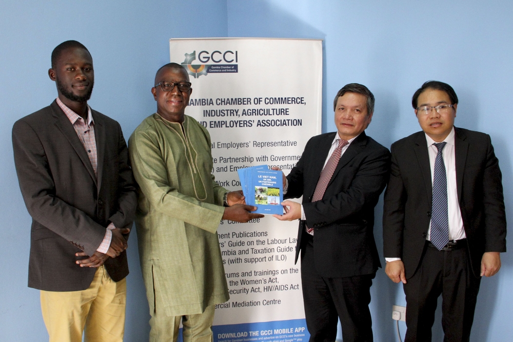 Tăng cường phát triển hợp tác kinh tế thương mại Việt Nam - Gambia