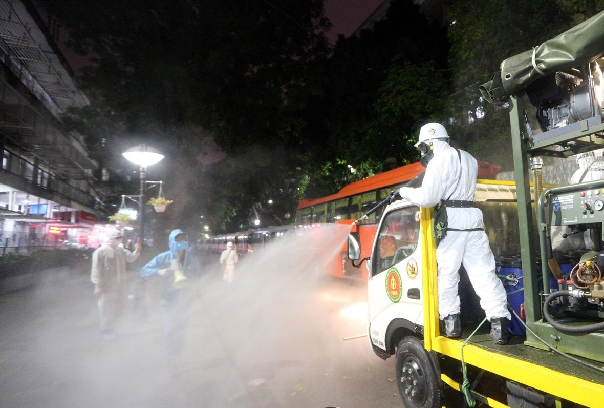 Xuất cấp vật tư, trang thiết bị cho quân đội phòng, chống dịch Covid-19