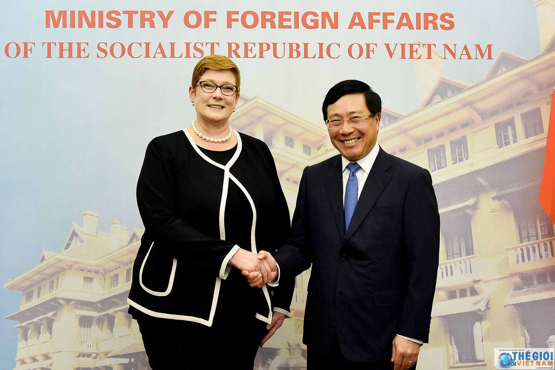 covid 19 pho thu tuong pham binh minh dien dam voi bo truong ngoai giao australia marise payne ve hop tac song phuong