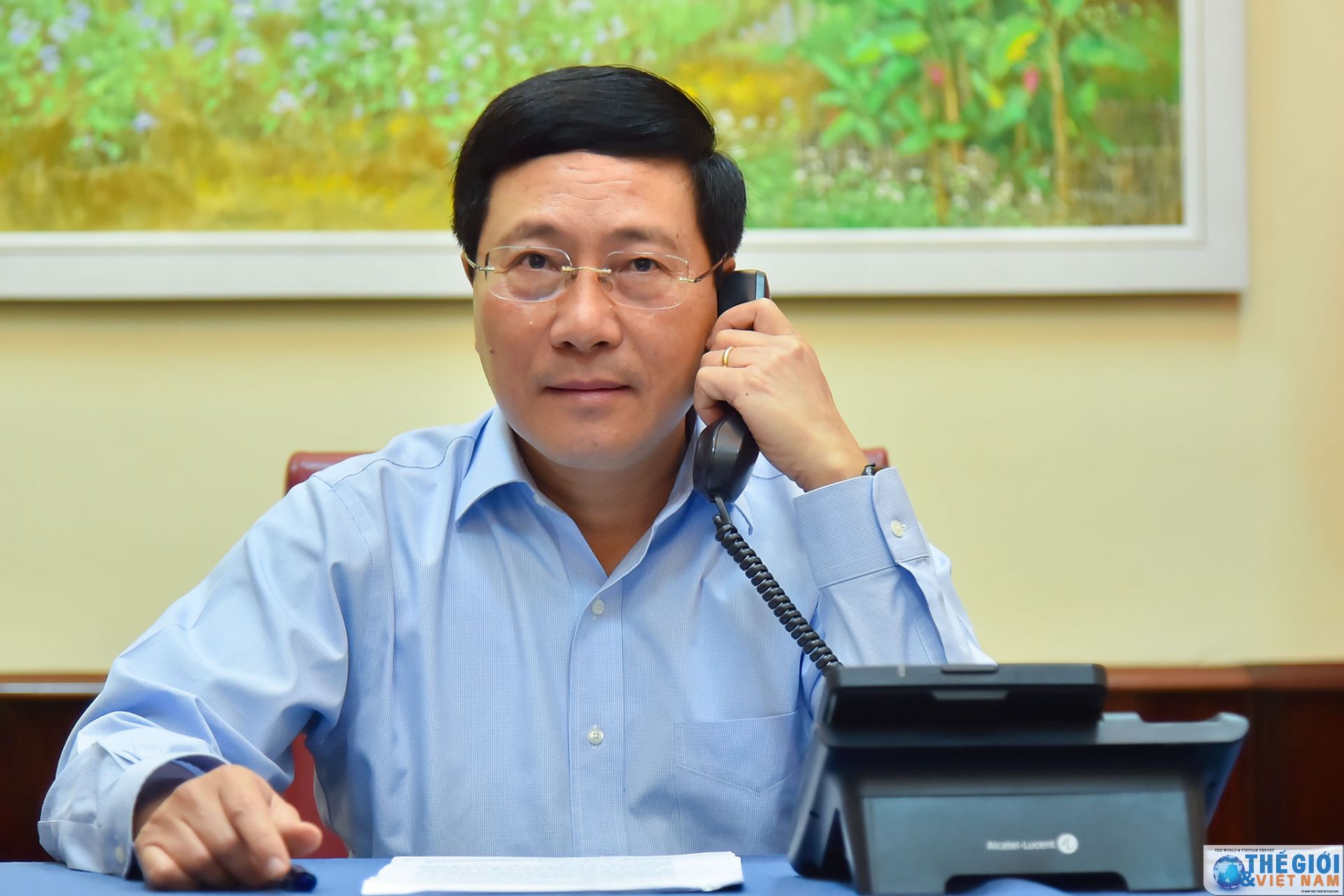 Phó Thủ tướng Phạm Bình Minh điện đàm với Bộ trưởng Ngoại giao Estonia thúc đẩy hợp tác phòng, chống dịch Covid-19 pho thu tuong pham binh minh dien dam voi bo truong ngoai giao estonia thuc day hop tac phong chong dich covid 19