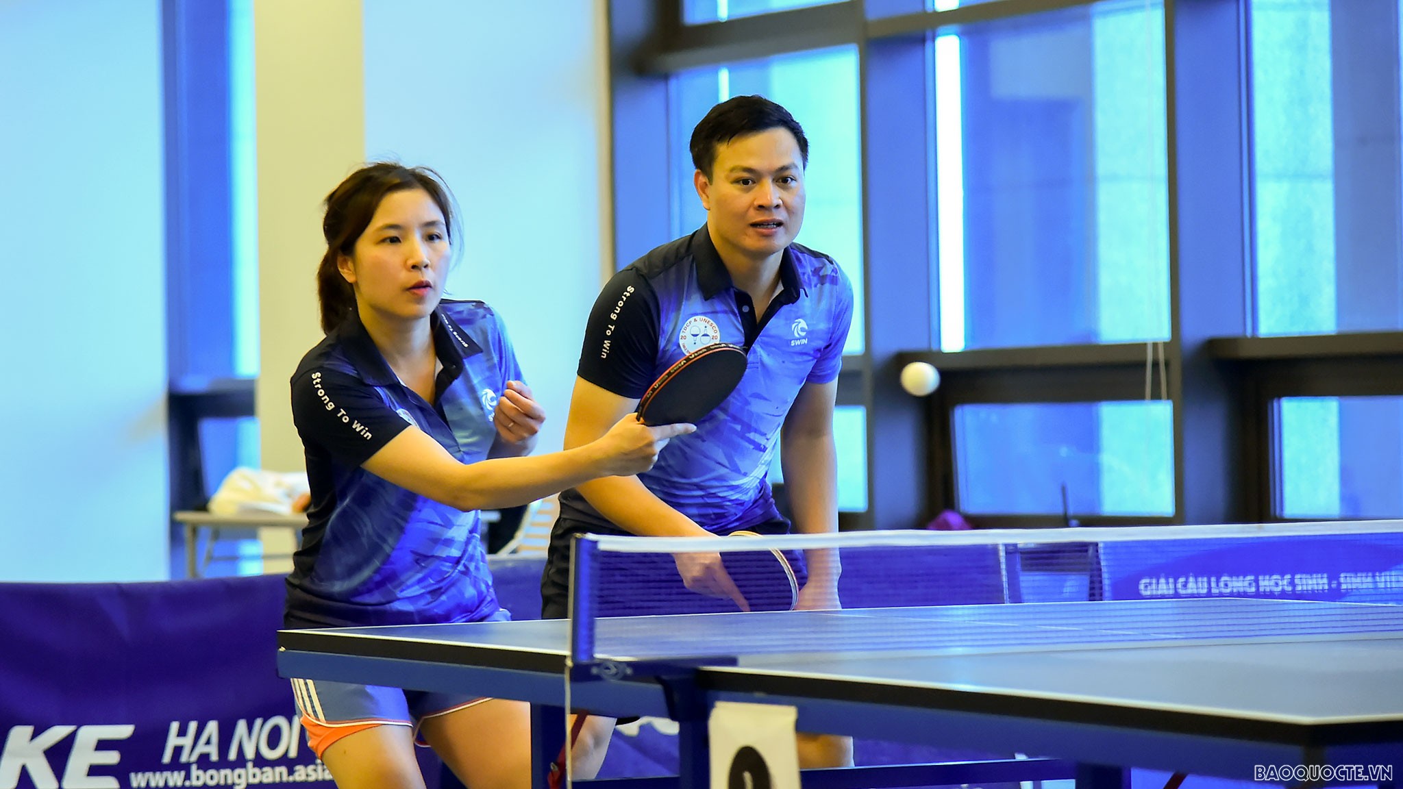 Tưng bừng Giải bóng bàn Vụ Trung Đông-châu Phi mở rộng