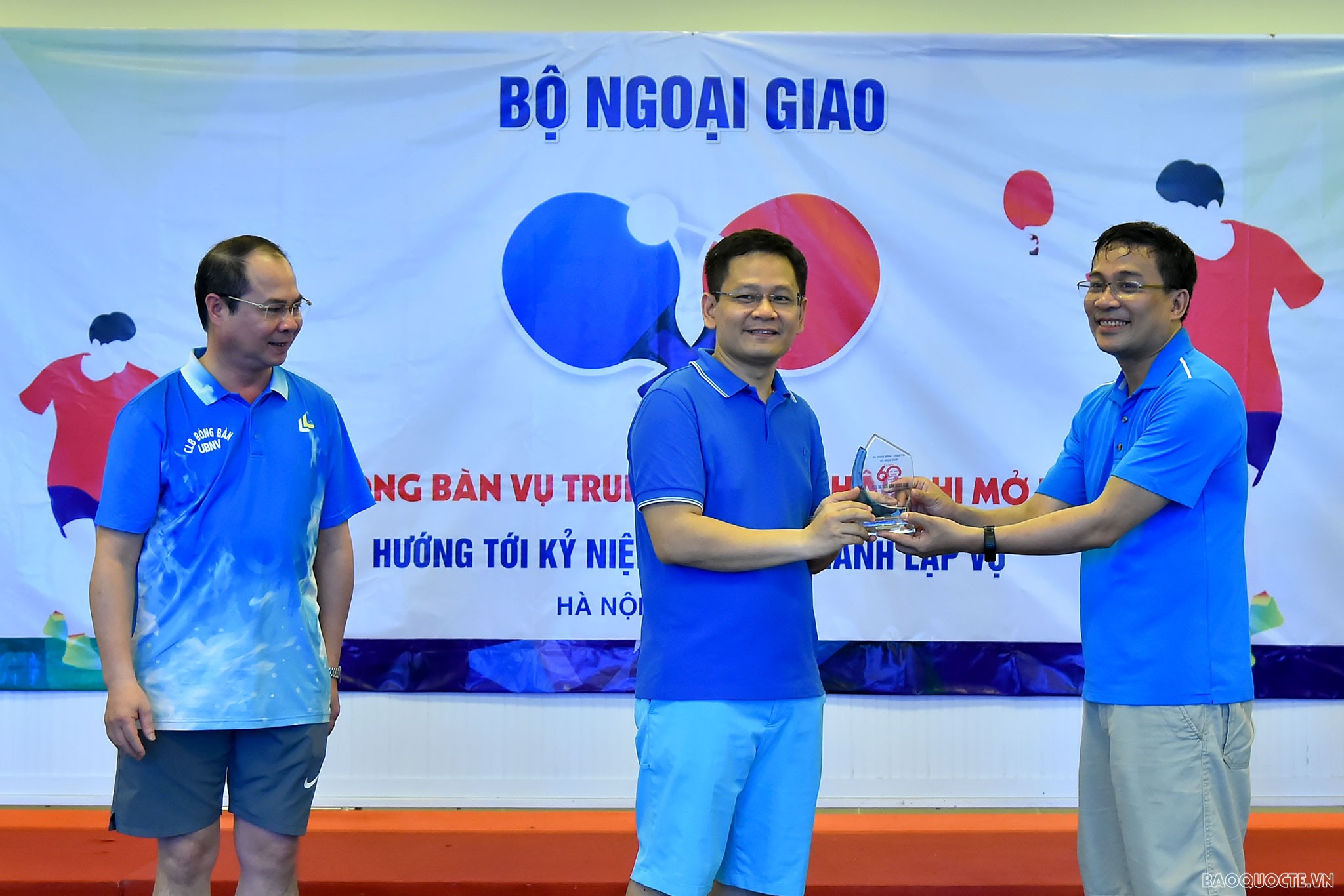 Tưng bừng Giải bóng bàn Vụ Trung Đông-châu Phi mở rộng