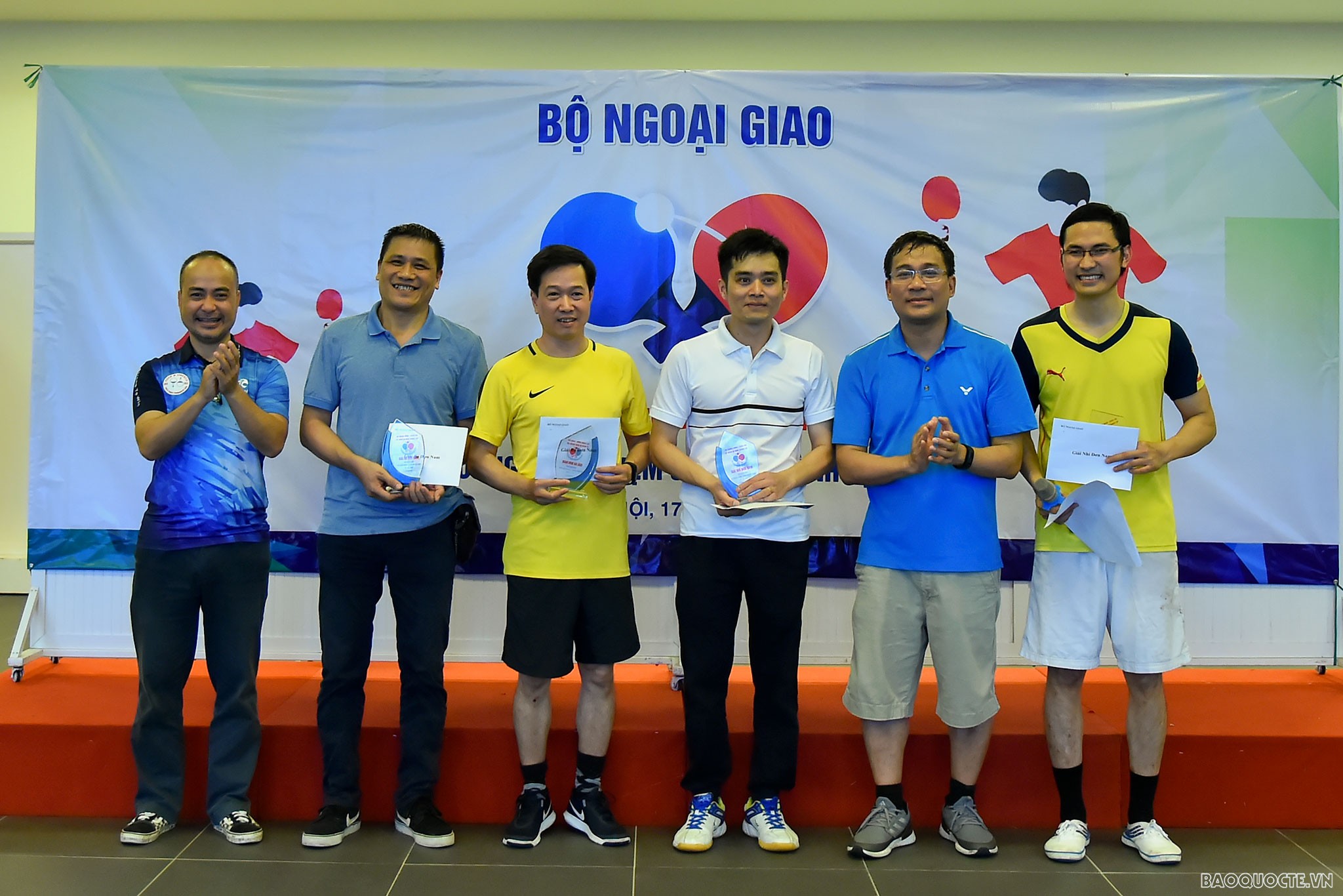 Tưng bừng Giải bóng bàn Vụ Trung Đông-châu Phi mở rộng