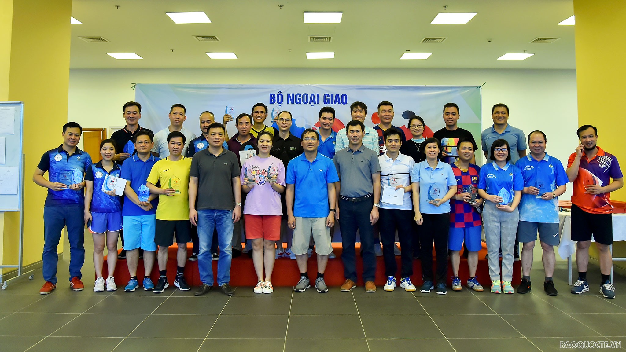 Tưng bừng Giải bóng bàn Vụ Trung Đông-châu Phi mở rộng