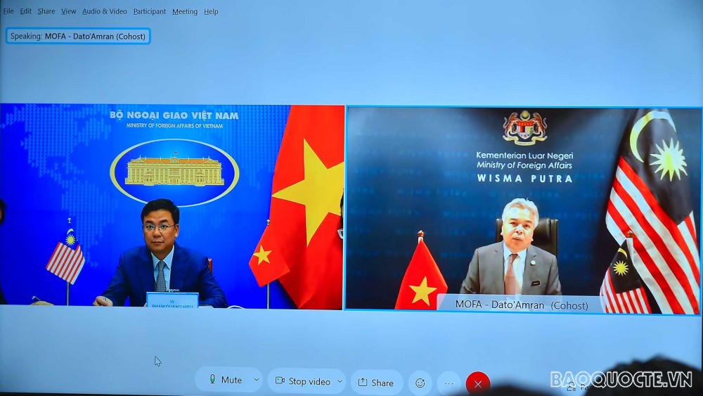 Việt Nam-Malaysia: Đối thoại Chiến lược quan chức cấp cao lần 2