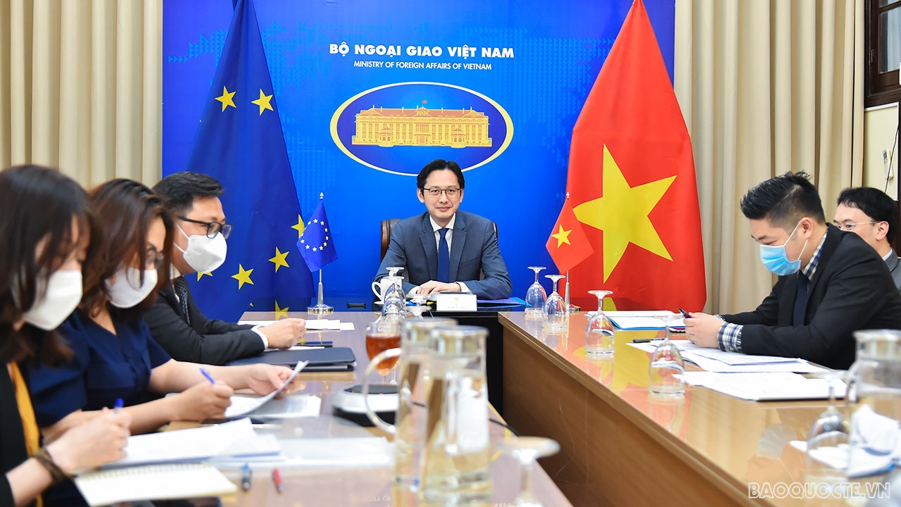 Việt Nam-EU trao đổi định hướng chính sách về phát triển kinh tế xã hội và hợp tác quốc tế