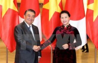 pho thu tuong pham binh minh tham lam viec tai nhat ban