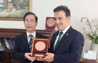 Đại sứ Việt Nam tại Thổ Nhĩ Kỳ tiếp Chủ tịch Nhóm Nghị sỹ hữu nghị Thổ - Việt
