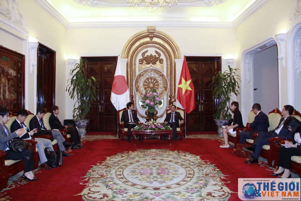 Nhật Bản hoan nghênh các nước thành viên tiếp tục trao đổi để TPP sớm được thực thi nhat ban hoan nghenh cac nuoc thanh vien tiep tuc trao doi de tpp som duoc thuc thi