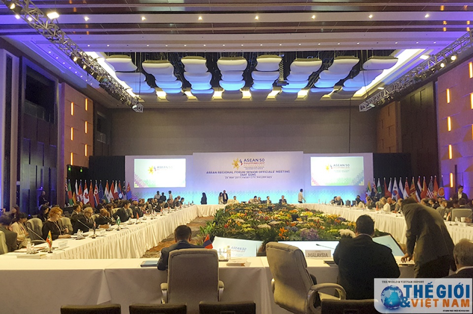 SOM ARF bàn thảo nhiều vấn đề quan trọng của khu vực tin nhap 20170524204214