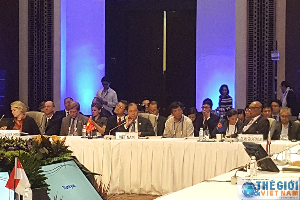 SOM ARF bàn thảo nhiều vấn đề quan trọng của khu vực tin nhap 20170524204214