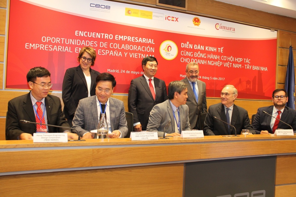 pho thu tuong pham binh minh chu tri dien dan kinh te viet nam tay ban nha