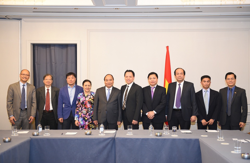 Thủ tướng tiếp một số doanh nhân, trí thức gốc Việt tại Hoa Kỳ tin nhap 20170530084819