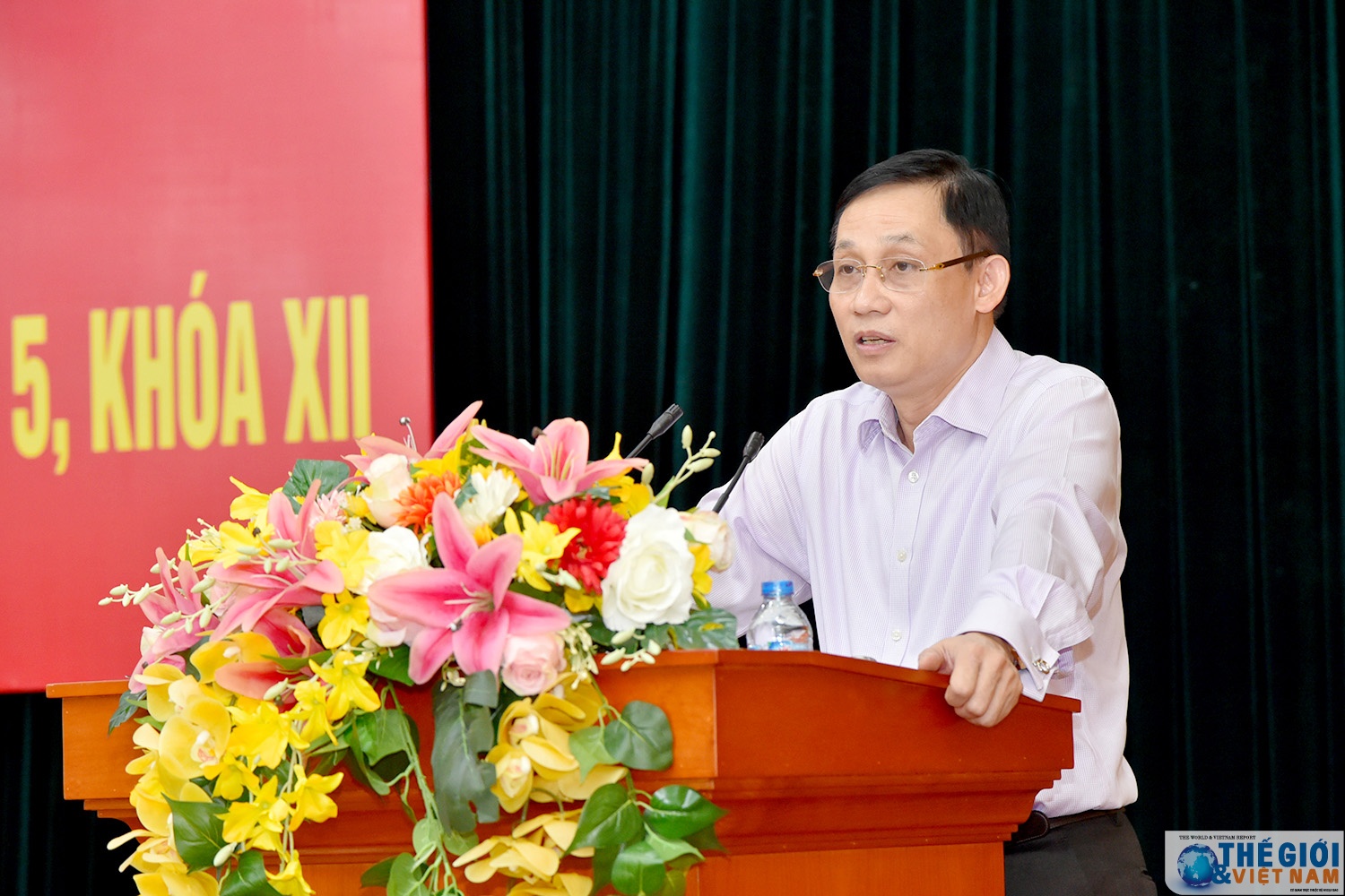 thong bao nhanh ket qua hoi nghi trung uong 5 khoa xii