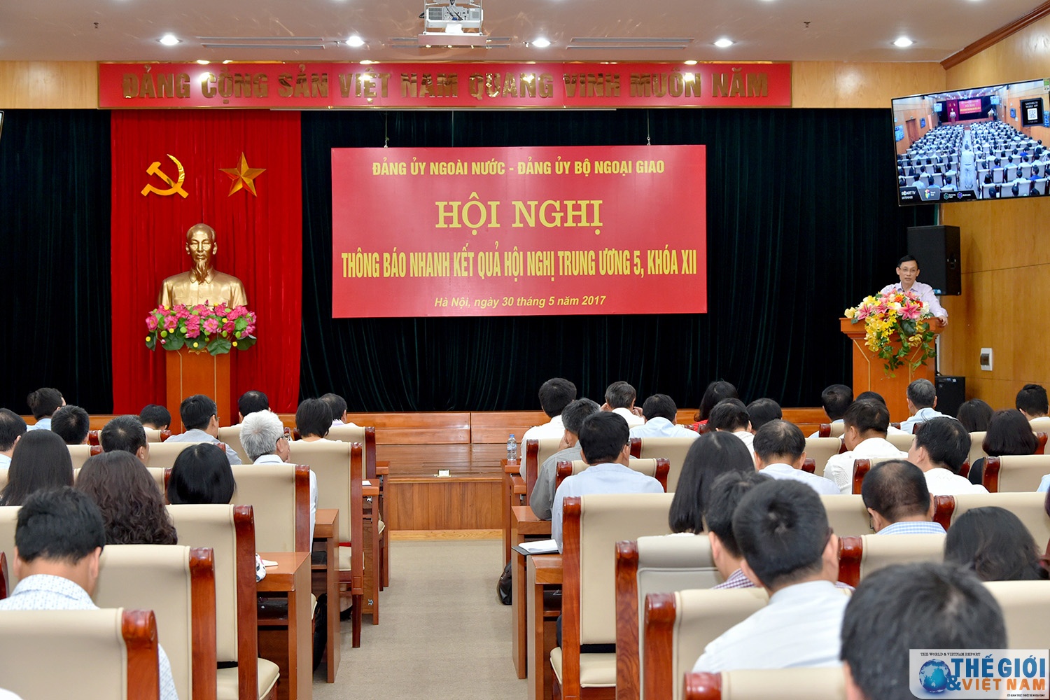 thong bao nhanh ket qua hoi nghi trung uong 5 khoa xii