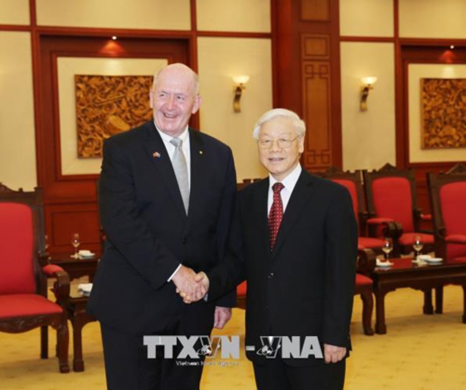 Tổng Bí thư Nguyễn Phú Trọng tiếp Toàn quyền Australia tin nhap 20180524220619