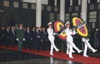 Đoàn Lãnh đạo Bộ Ngoại giao viếng nguyên Chủ tịch nước Lê Đức Anh