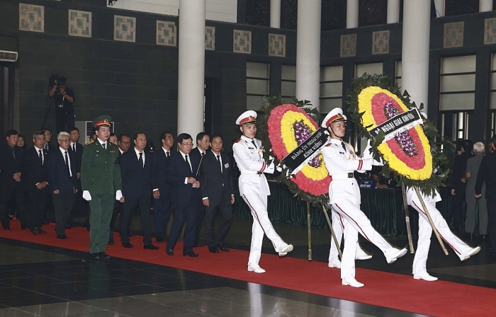 Đoàn Lãnh đạo Bộ Ngoại giao viếng nguyên Chủ tịch nước Lê Đức Anh doan lanh dao bo ngoai giao vieng nguyen chu tich nuoc le duc anh