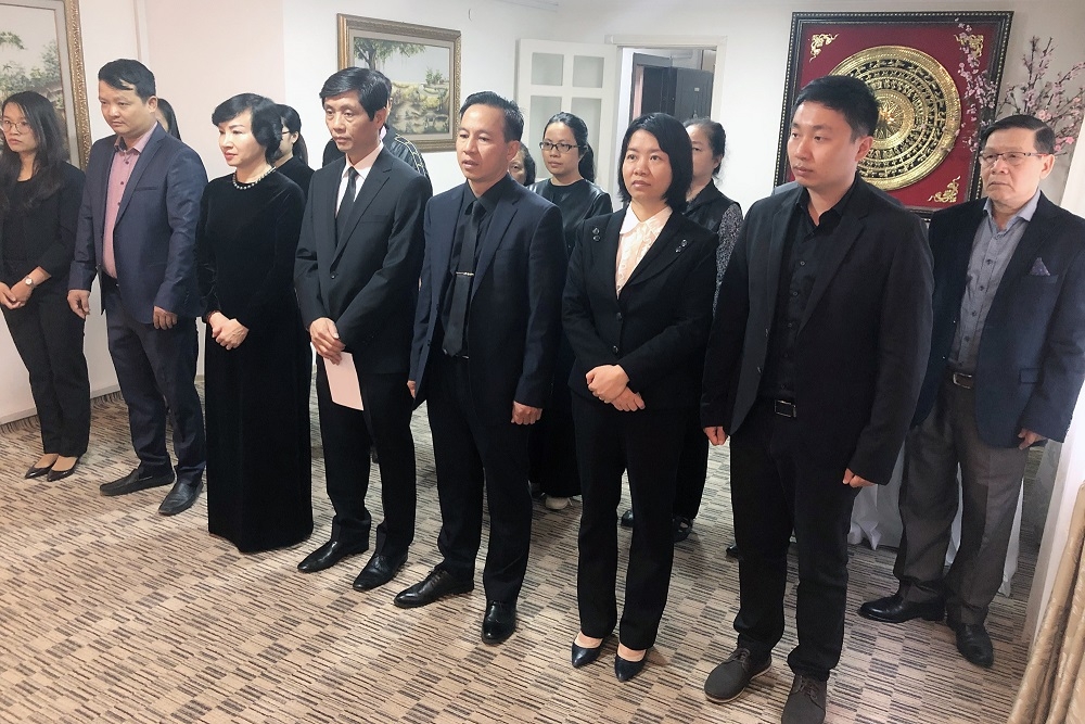 Lễ viếng nguyên Chủ tịch nước Lê Đức Anh tại Thổ Nhĩ Kỳ le vieng nguyen chu tich nuoc le duc anh tai tho nhi ky