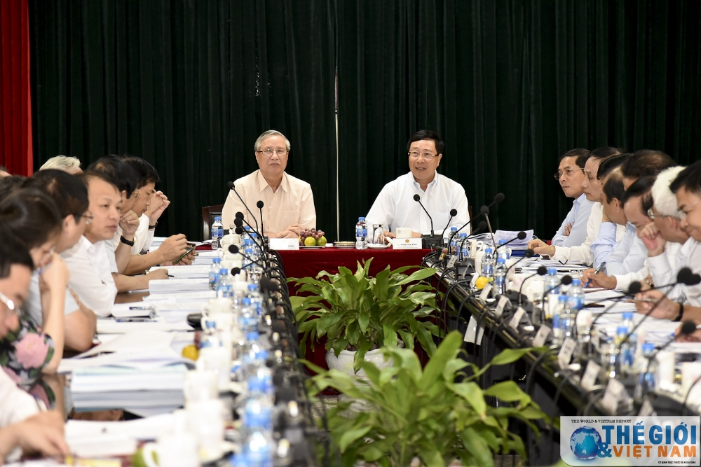 Đoàn Tiểu ban Văn kiện Đại hội Đảng XIII làm việc với Ban cán sự đảng Bộ Ngoại giao doan tieu ban van kien dai hoi dang xiii lam viec voi ban can su dang bo ngoai giao