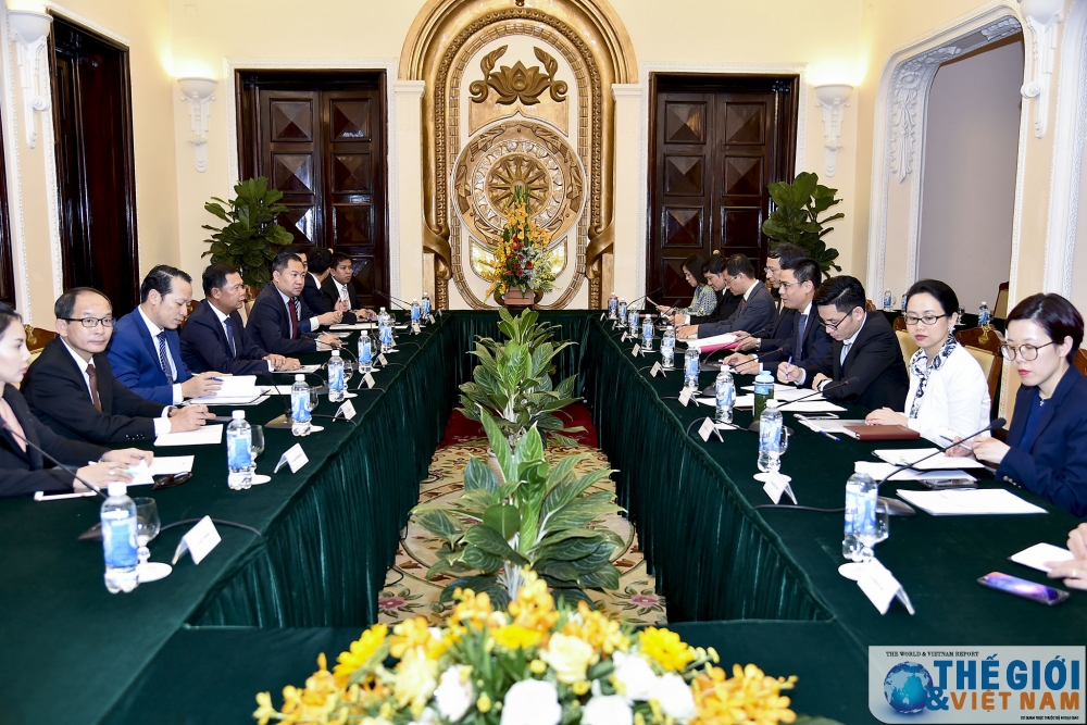 Đoàn Văn phòng Bộ Ngoại giao Lào thăm làm việc tại Việt Nam doan van phong bo ngoai giao lao tham lam viec tai viet nam