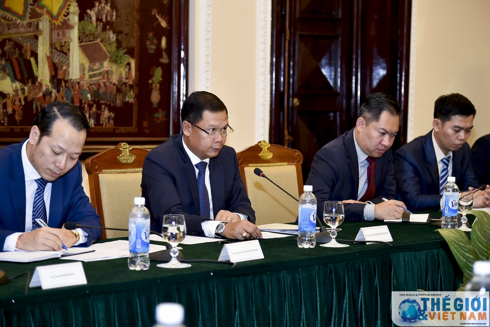 Đoàn Văn phòng Bộ Ngoại giao Lào thăm làm việc tại Việt Nam doan van phong bo ngoai giao lao tham lam viec tai viet nam