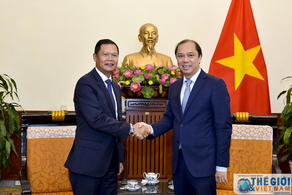 Đoàn Văn phòng Bộ Ngoại giao Lào thăm làm việc tại Việt Nam doan van phong bo ngoai giao lao tham lam viec tai viet nam