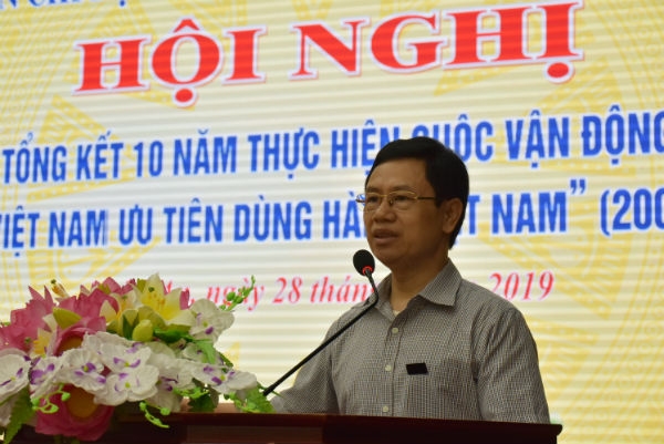 nghe an tong ket 10 nam cuoc van dong nguoi viet nam uu tien dung hang viet nam