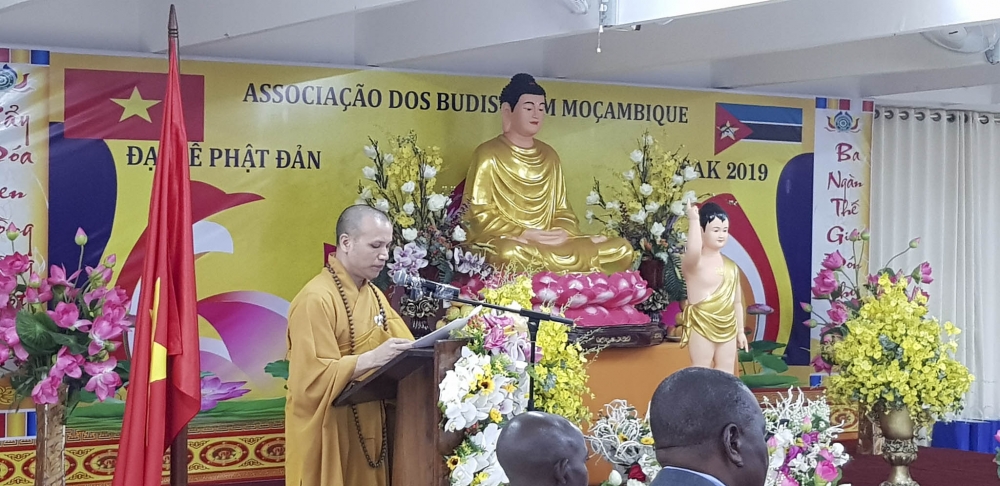 han hoan to chuc dai le phat dan vesak 2019 tai mozambique