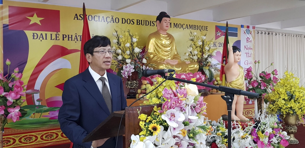 han hoan to chuc dai le phat dan vesak 2019 tai mozambique