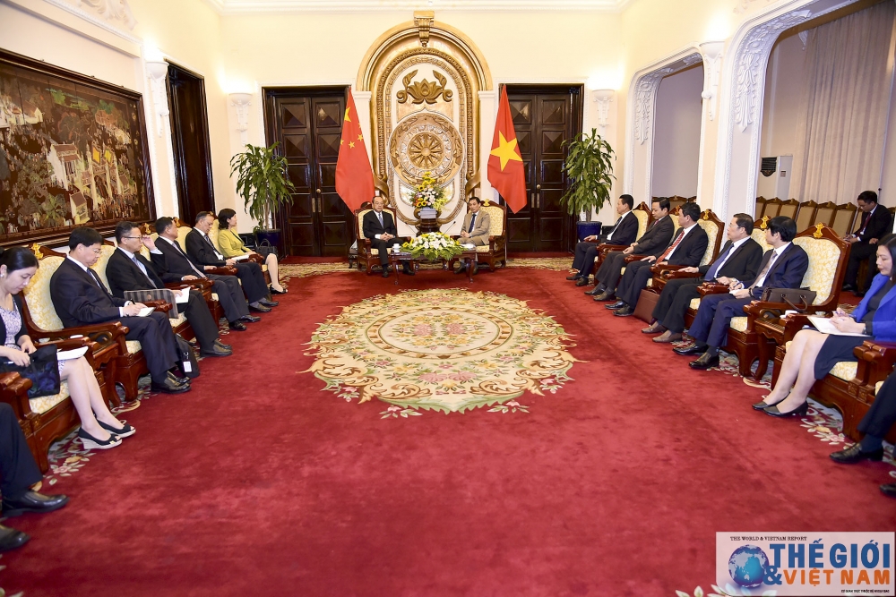 Thứ trưởng Ngoại giao Lê Hoài Trung tiếp Tỉnh trưởng Vân Nam Nguyễn Thành Phát thu truong ngoai giao le hoai trung tiep tinh truong van nam nguyen thanh phat