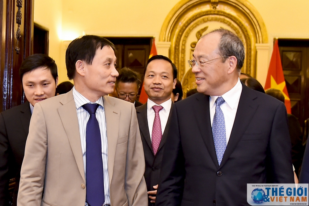 Thứ trưởng Ngoại giao Lê Hoài Trung tiếp Tỉnh trưởng Vân Nam Nguyễn Thành Phát thu truong ngoai giao le hoai trung tiep tinh truong van nam nguyen thanh phat