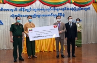 Đại sứ quán và cộng đồng người Việt tại Myanmar ủng hộ Vùng Yangon chống dịch Covid-19