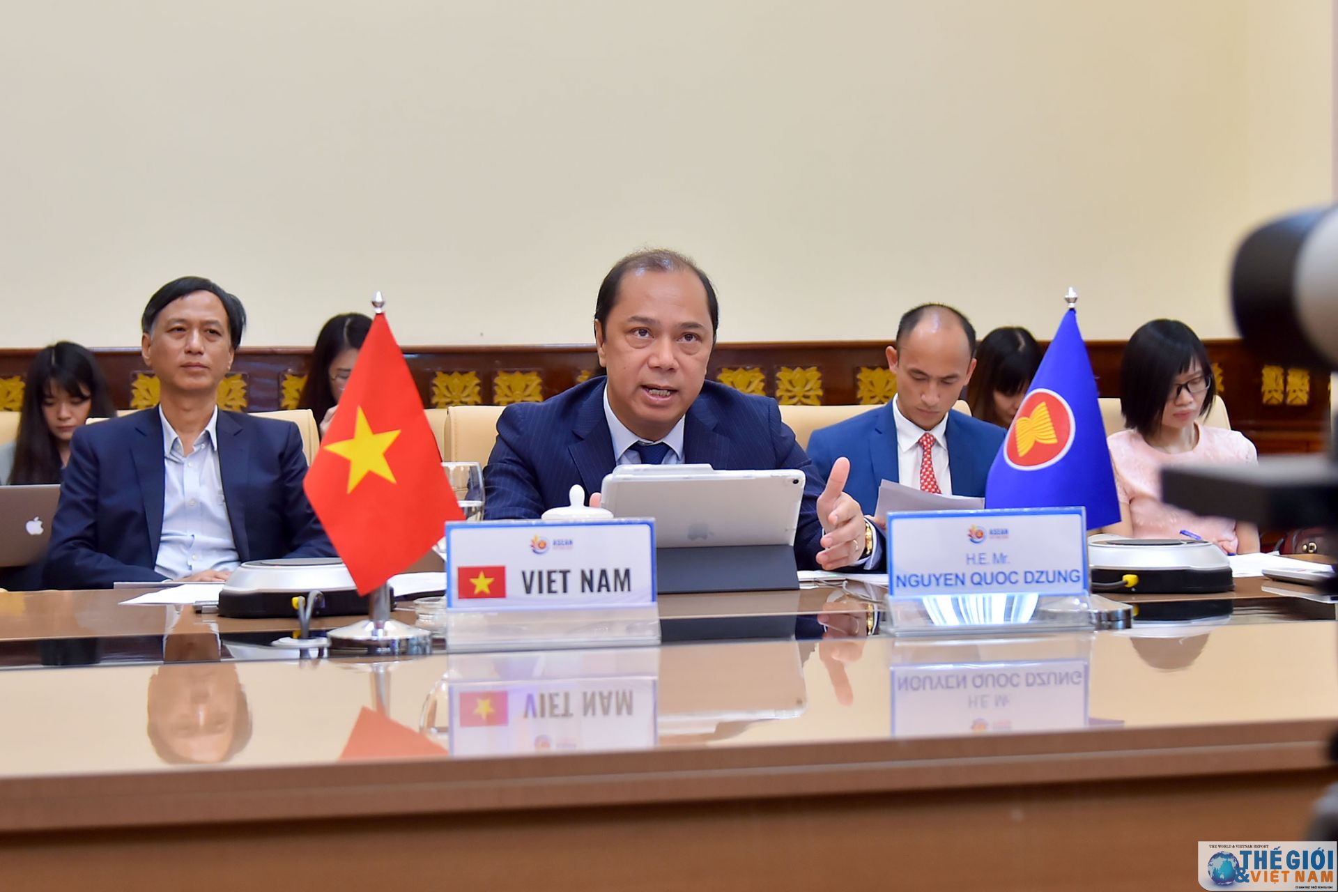 hop quan chuc cap cao asean trien khai ung pho dich covid 19