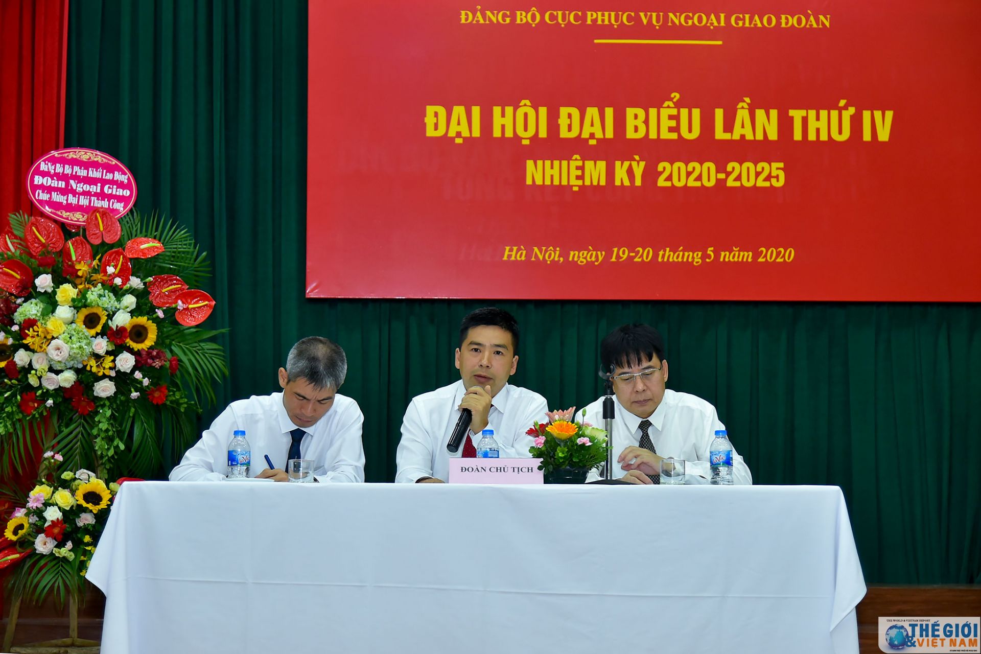 dai hoi dang bo cuc phuc vu ngoai giao doan nhiem ky 2020 2025