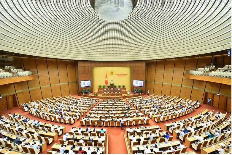 Hôm nay (27/5), Quốc hội thảo luận về các dự án luật: Thực hiện dân chủ ở cơ sở, Thi đua, khen thưởng và Kinh doanh bảo hiểm