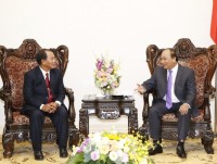 thu tuong tiep bo truong lao va chu tich tap doan ja solar