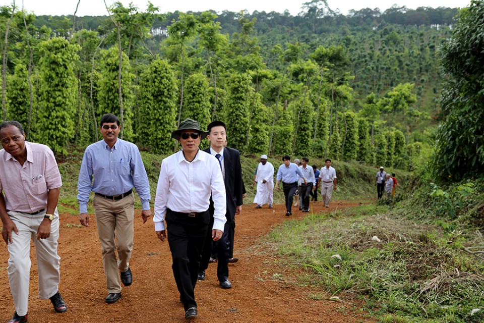Ngoại giao Đoàn thăm và làm việc tại Đắk Nông ngoai giao doan tham va lam viec tai dak nong